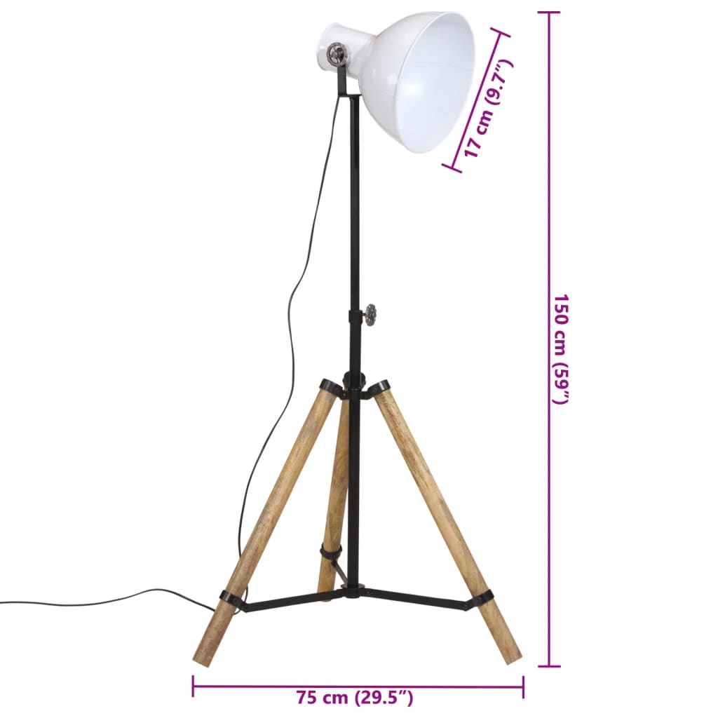 Stehleuchte 25 W 75X75X90-150 Cm E27